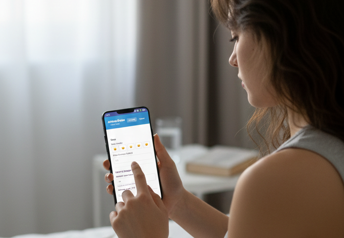 Athlete mobile check-in